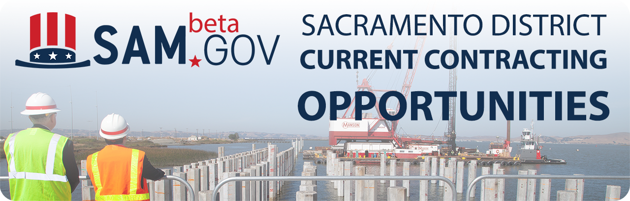 image - Current contracting opportunities in Sacramento District image - Current contracting opportunities in Sacramento District