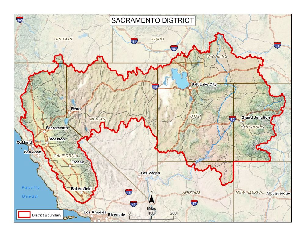 image - boundary of Sacramento District