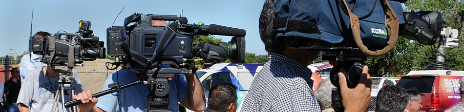 image - ENG cameramen on location