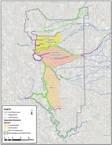 Lower San Joaquin River study area