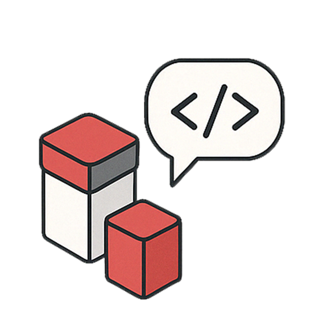 Blocks & Code Icon